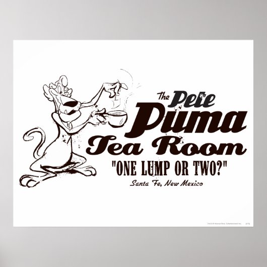 Pete Puma Tea Room 2 Poster (Voorkant)