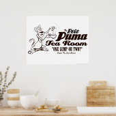 Pete Puma Tea Room 2 Poster (Keuken)