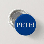 Pete. Ronde Button 3,2 Cm (Voorkant /achterkant)