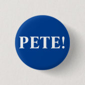 Pete. Ronde Button 3,2 Cm (Voorkant)