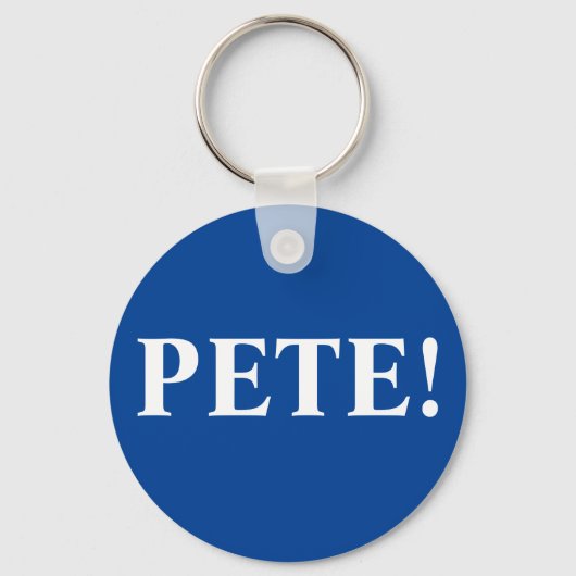 Pete. Sleutelhanger (Voorkant)