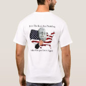 Pete the Rock - Maak Pangea weer geweldig T-shirt (Achterkant)