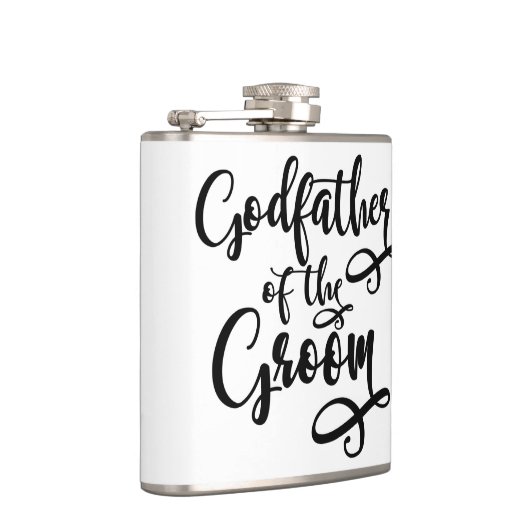 Petenoom van de Bruidegom Heupfles (Rechts)