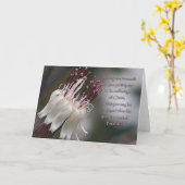 Peter 4:13 Inspirerend Floral Kaart (Gele Bloem)