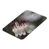 Peter 4:13 Inspirerend Floral Magneet (Linkerzijde)