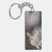 Peter 4:13 Inspirerend Floral Sleutelhanger (Voorkant Links)