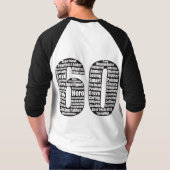 Peter 60 Birthday Shirt (Achterkant)