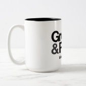 Peter & Amanda's Honeymoon Mok (Links)