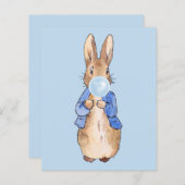 Peter Bblaast een Blauwe Bubbelgom (Voorkant / Achterkant)