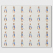 Peter Bblaast een Blauwe Bubbelgom Cadeaupapier (Vlak)