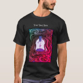 Peter Behrens Kus Liefde Abstract Art Nouveau T-shirt (Voorkant)