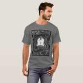Peter Behrens Kus Liefde Abstract Art Nouveau T-shirt (Voorkant volledig)