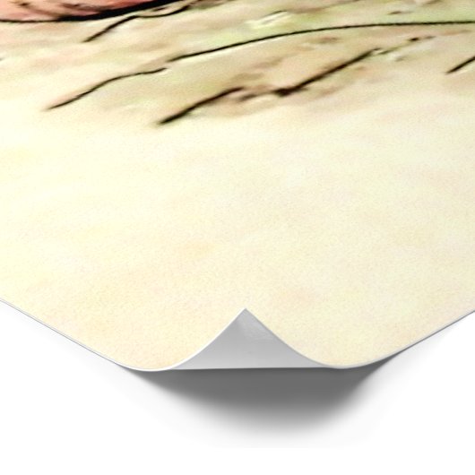 Peter & Benjamin Gather Onions by Beatrix Potter Poster (Hoek)