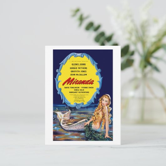 Peter Blackmore's Miranda (1948) Briefkaart (Staand voorkant)