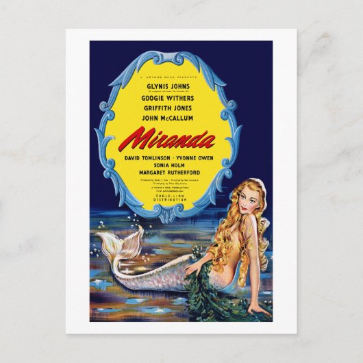 Peter Blackmore's Miranda (1948) Briefkaart (Voorkant)