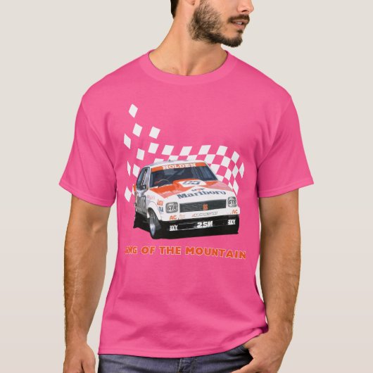 Peter Brock King Of The Mountain T-shirt (Voorkant)