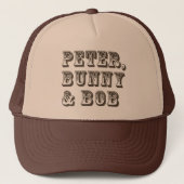 Peter, Bunny en Bob Trucker Pet (Voorkant)