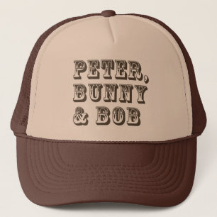 Peter, Bunny en Bob Trucker Pet