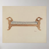 Peter C. Ustinoff Day Bed c. 1940 Poster (Voorkant)