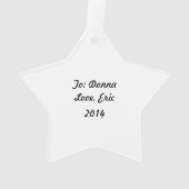 Peter Cotton Tail - Ornament (achterkant)