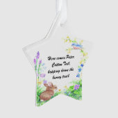 Peter Cotton Tail - Ornament (voorkant)