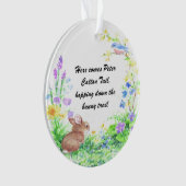 Peter Cotton Tail - Ornament (voorkant)