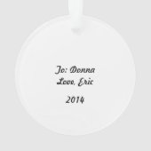 Peter Cotton Tail - Ornament (achterkant)