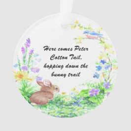 Peter Cotton Tail - Ornament