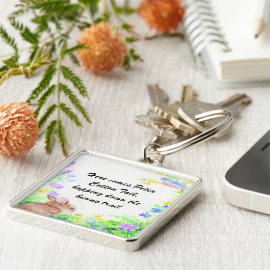 Peter Cotton Tail - Sleutelhanger (Zijkant)