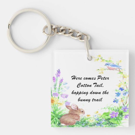 Peter Cotton Tail - Sleutelhanger (voorkant)