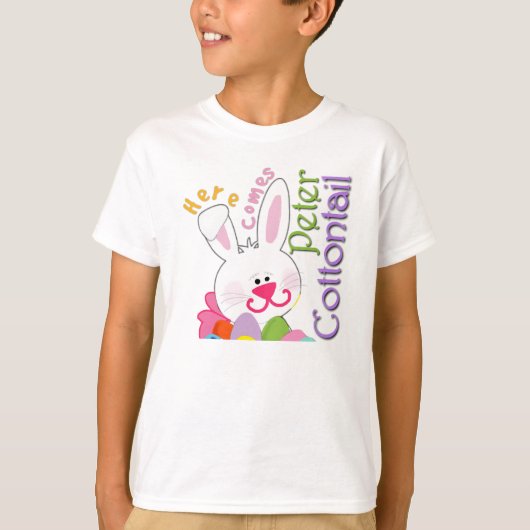 Peter Cottontail Kinder T-shirt (Voorkant)