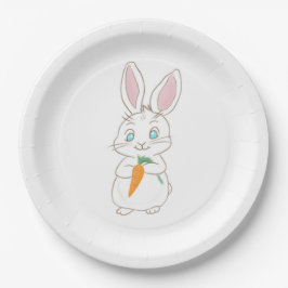 Peter Cottontail  Papieren Bordje