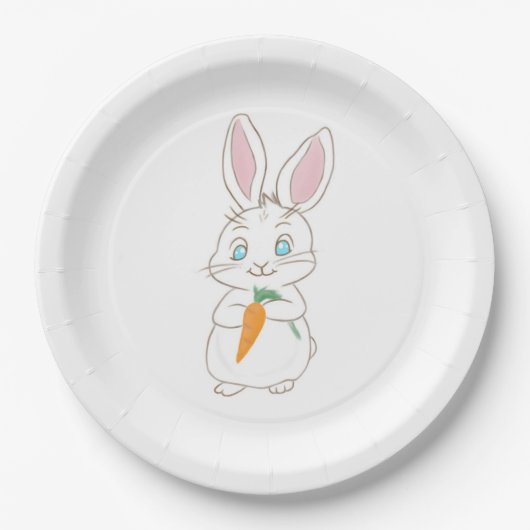 Peter Cottontail Papieren Bordje (Voorkant)