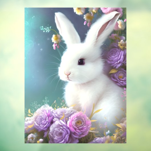 Peter Cottontail Raamsticker (Vel 3)