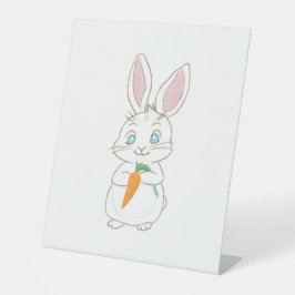 Peter Cottontail Reclamebord Met Voetstuk