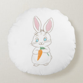 Peter Cottontail Rond Kussen