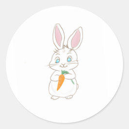 Peter Cottontail  Ronde Sticker