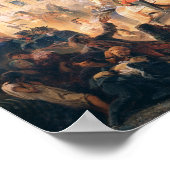 Peter de Grote Veroveraars Narva in 1704, 1859 Poster (Hoek)