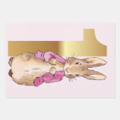 Peter de konijn 1e verjaardag  inpakpapier vel (Voorkant 2)