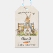 Peter De Konijn - Baby shower -  Cadeaulabel (Voorkant)