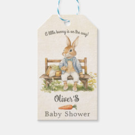 Peter De Konijn - Baby shower -  Cadeaulabel