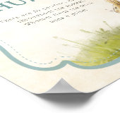 Peter de Konijn Baby shower Fopspeen Hunt Poster (Hoek)