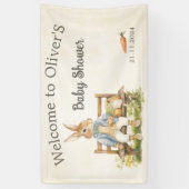 Peter De Konijn - Baby shower - Spandoek (Verticaal)