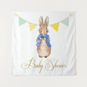 Peter de Konijn Baby Shower Wandkleed (Voorkant)