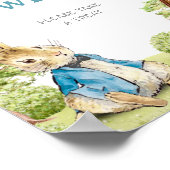 Peter de konijn baby's zijn zoet nemen zijn trakta poster (Hoek)