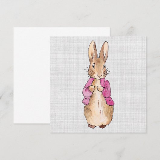 Peter de konijn Bedankt (Voorkant / Achterkant)