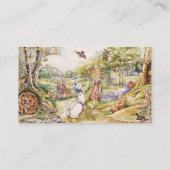 Peter de Konijn Bos Vrienden Display Douche Informatiekaartje (Achterkant)