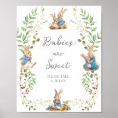 Peter de Konijn Botanische Baby's Zijn Zoet Poster (Voorkant)