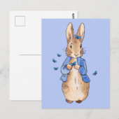 Peter de konijn Dank je Briefkaart (Voorkant / Achterkant)