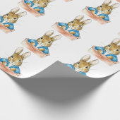 Peter de Konijn die in een Plant zit Cadeaupapier (Hoek)